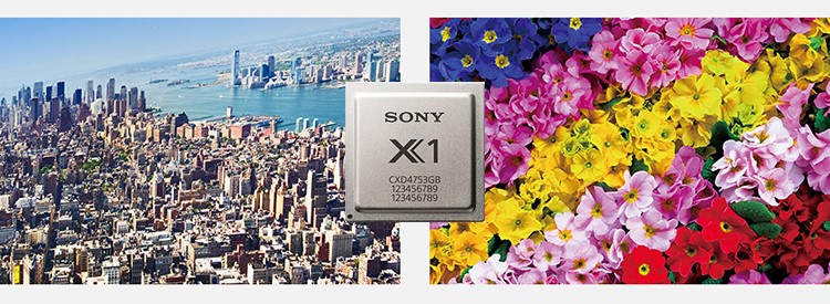 Chíp xử lý hình ảnh 4k trên tivi Sony KD-75X8500D