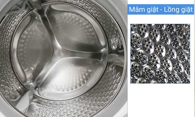 Máy giặt lồng ngang Electrolux EWF14023 lồng giặt bằng thép không gỉ