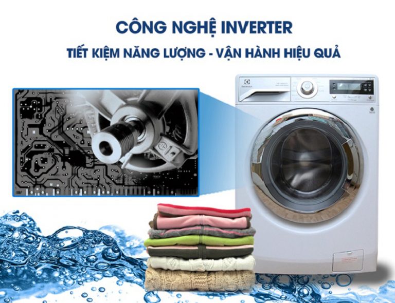 Máy giặt EWF12933 tiết kiệm điện năng
