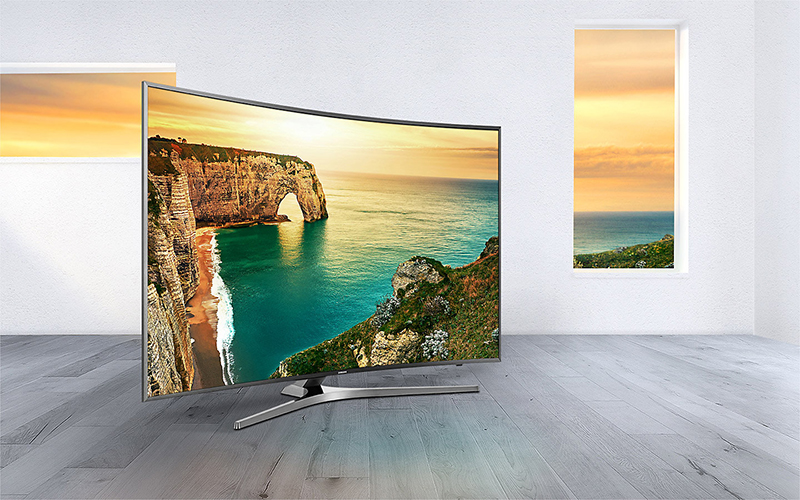 Smart Tivi 4K Samsung 55 UA55MU6500 màn hình cong 4K