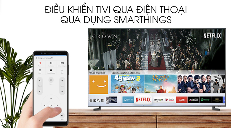 Smart Tivi QLED Samsung 8K 55 inch QA55Q900R - SmartThings