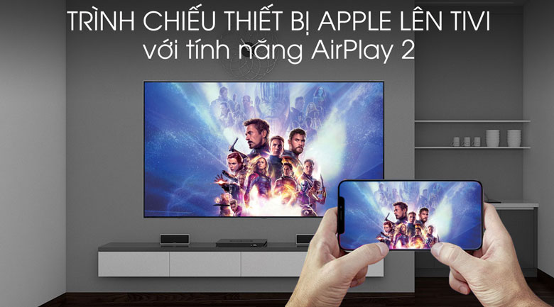 Smart Tivi QLED Samsung 4K 65 inch QA65Q75R - AirPlay 2