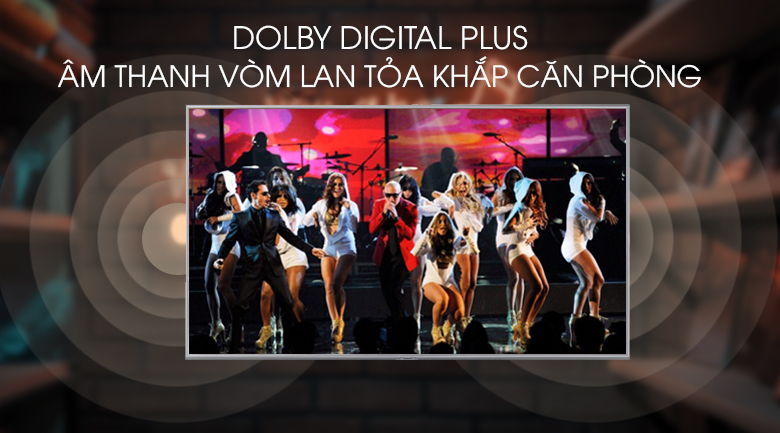 Smart Tivi Samsung 4K 43 inch UA43RU7400 - Dolby Digital Plus