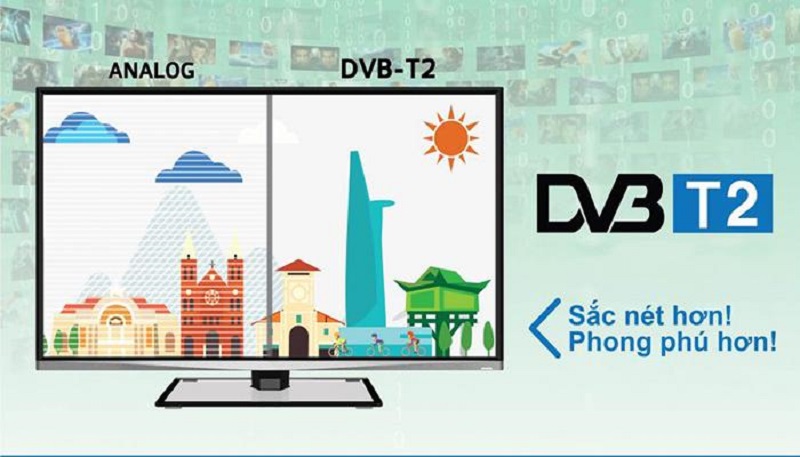 Truyền hình số mặt đất DVB-T2 trên 65X8500F/S