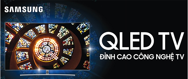 Smart Tivi QLED 4K Samsung QA55Q8CAM màn hình Qled