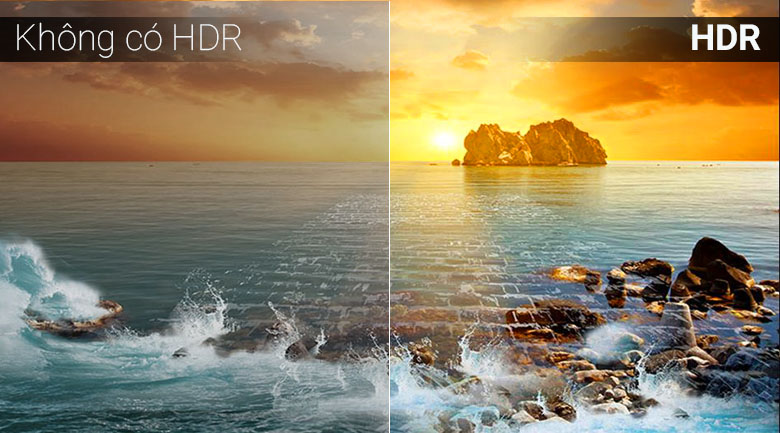Công nghệ HDR trên Smart Tivi Samsung 4K 50 inch UA50NU7090