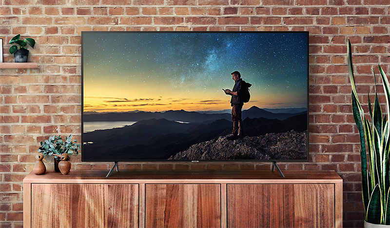 Smart Tivi Samsung 4K 65 inch UA65NU7100 thiết kế đẹp mắt