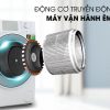 Động cơ truyền động trực tiếp - Máy giặt Aqua Inverter 9.5 kg AQD-D950E W