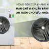 Vòng đệm cửa kháng khuẩn ABT - Máy giặt Aqua Inverter 9.5 kg AQD-D950E W