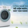 Tiết kiệm điện nhờ có công nghệ Inverter - Máy giặt Aqua Inverter 9.5 kg AQD-D950E W