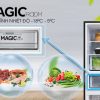 Ngăn magic room - Tủ lạnh Aqua Inverter 260 lít AQR-I298EB