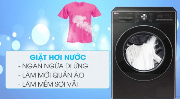 Giặt hơi nước - Máy giặt LG Inverter 10.5 kg FV1450S2B