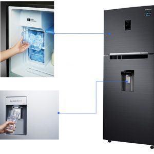 Tủ lạnh Samsung 360 lít Inverter RT35K5982BS/SV làm đá tự động, lấy nước ngoài