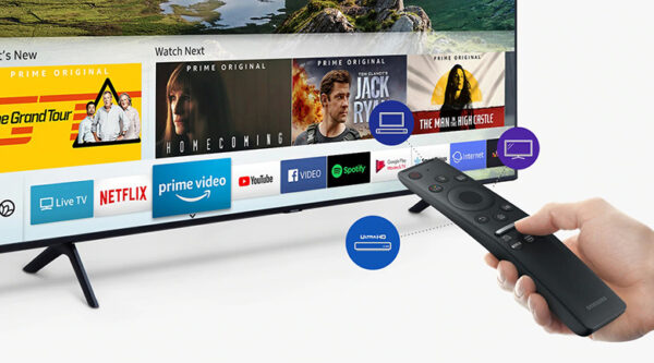 Smart Tivi QLED Samsung 4K 43 inch QA43Q65R - One remote
