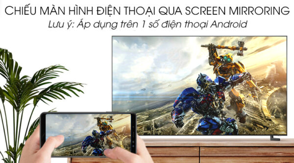 Smart Tivi QLED Samsung 8K 55 inch QA55Q900R - Screen Mirroring