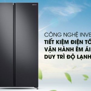 Công Nghệ Digital Inverter tiết kiệm điện năng hiệu quả - Tủ lạnh Samsung Inverter 647 lít RS62R5001B4/SV Mẫu 2019