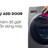 Máy giặt sấy Samsung AddWash Inverter 9.5 kg WD95K5410OX/SV-Tiện lợi khi thêm đồ giặt với cửa phụ Add Door