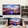 Smart Tivi Sony 4K 55 inch KD-55X7000F trình chiếu màn hình điện thoại