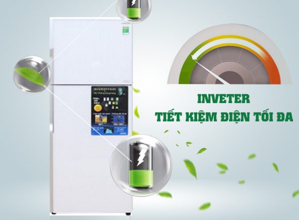 Công nghệ inverter trên tủ lạnh R-VG470PGV3 (GPW)