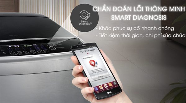 Smart Diagnosis - Máy giặt LG Inverter 11 kg T2311DSAL