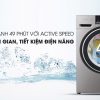 Giặt siêu nhanh với Active Speed - Máy giặt Panasonic Inverter 8 Kg NA-128VX6LV2