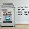 Khối lượng giặt 11.5 kg - Máy giặt Panasonic Inverter 11.5 Kg NA-FS11V7LRV