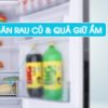 Ngăn rau củ và quả - Tủ lạnh Panasonic Inverter 322 lít NR-BC369QKV2