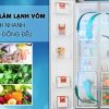 Công nghệ làm lạnh vòm - Tủ lạnh Samsung Inverter 647 lít RS62R5001M9/SV