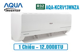 Điều hòa Aqua 1 chiều inverter 12000BTU AQA-KCRV13WNZA - Khang Long